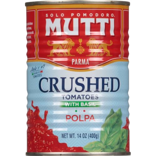 Mutti Polpa finely chopped tomatoes with basil 14 oz can