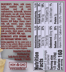 SACLA Classic Roman Alfredo White Pasta Sauce | 14.5 oz