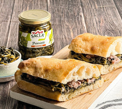 SACLA Broccoli Rabe Friarelli in Oil with Garlic & Chili | 9.88 oz