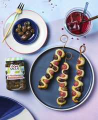 SACLA Pitted Taggiasca Olives in Extra Virgin Olive Oil | 6.35 oz