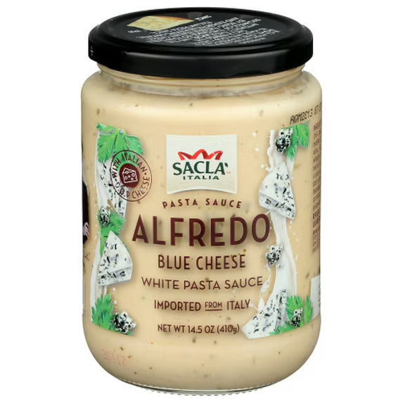 SACLA Alfredo with Blue Cheese White Pasta Sauce | 14.5 oz
