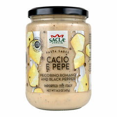 SACLA Cacio e Pepe White Pasta Sauce | 14.5 oz