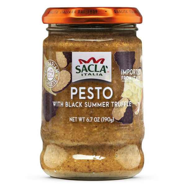 SACLA Black Summer Truffle Pesto | 6.7 oz
