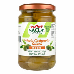 SACLA Whole Bella di Cerignola Olives in Brine | 10.4 oz